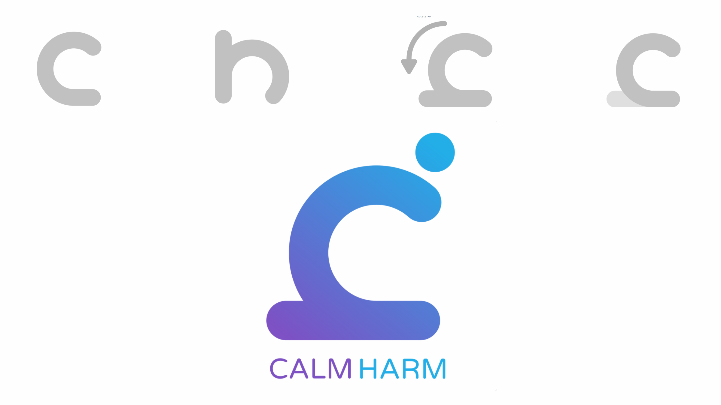 Calm Harm branding