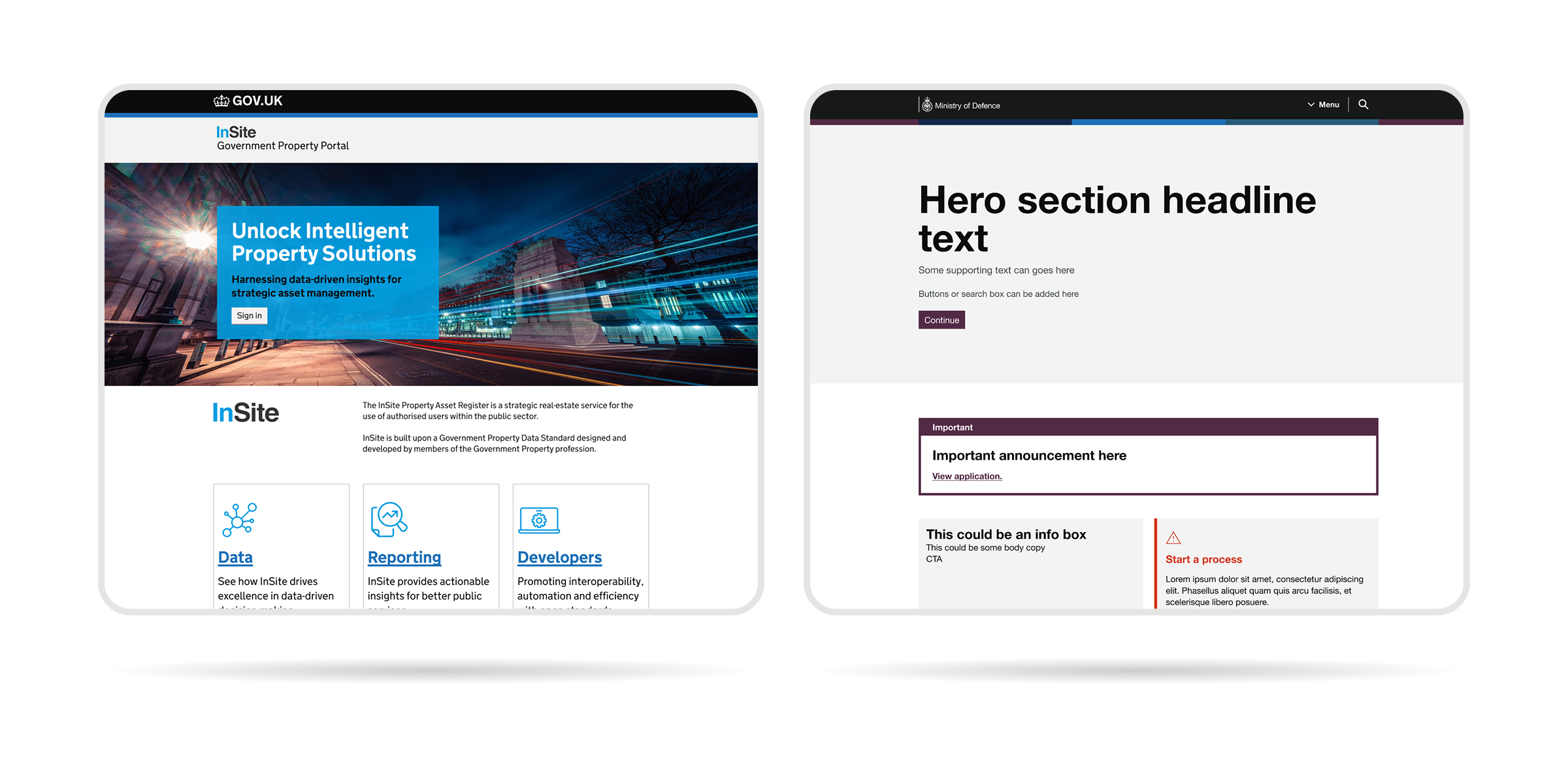 GOV.UK hero