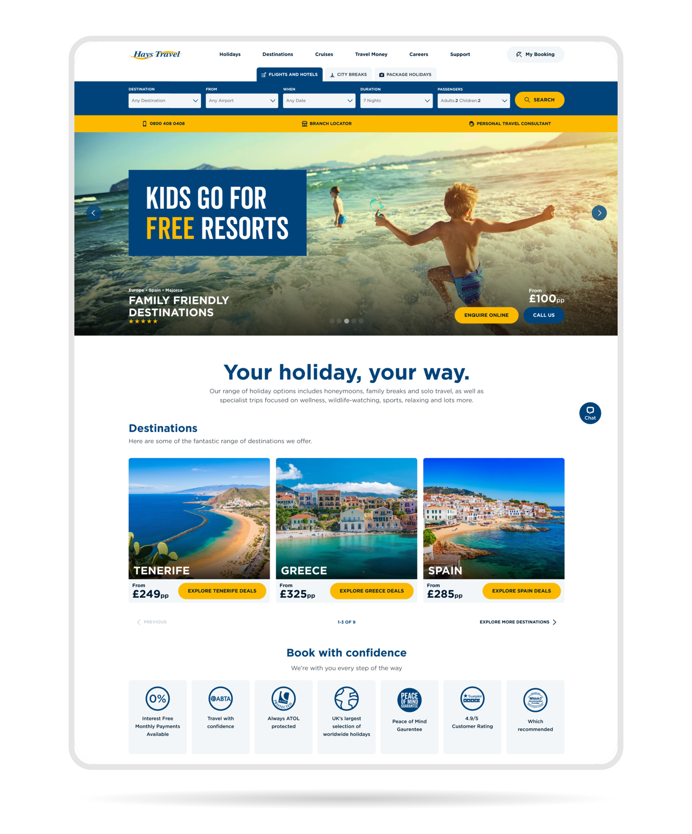 Hays Travel section 3