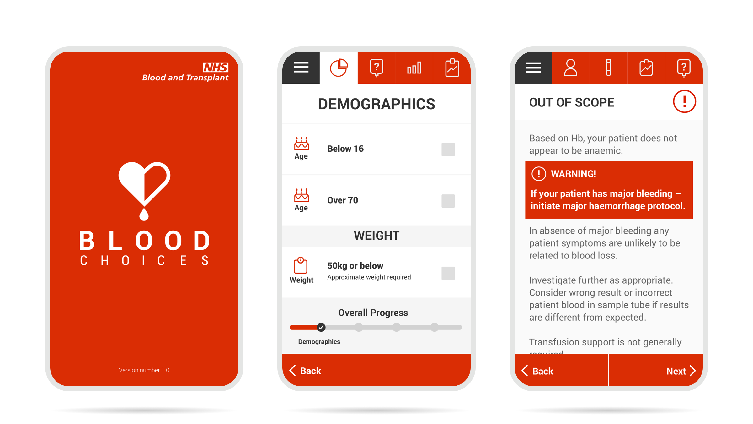 NHS Blood Choices section 1